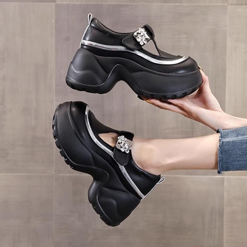 Roman Sandals Women's Outer Wear New Thick-soled High Casual Shoes Breathable Non-slip Beach Fashion Sandals Women's Tide