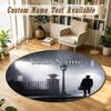 The Exorcist Regan Personalized Round Rug Support Custom Name, Soft Home Decor Mat