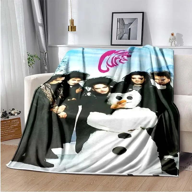 The Cure Sports Deka, Lehká Teplá Izolace Pohovka Postel Kancelář Auto Chrániče Kolen Deky, Decke, couverture, stragulum