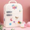 Model Crafts Children's Refrigerator Toys DIY Penguin Refrigerator Home Toys  Furniture Model