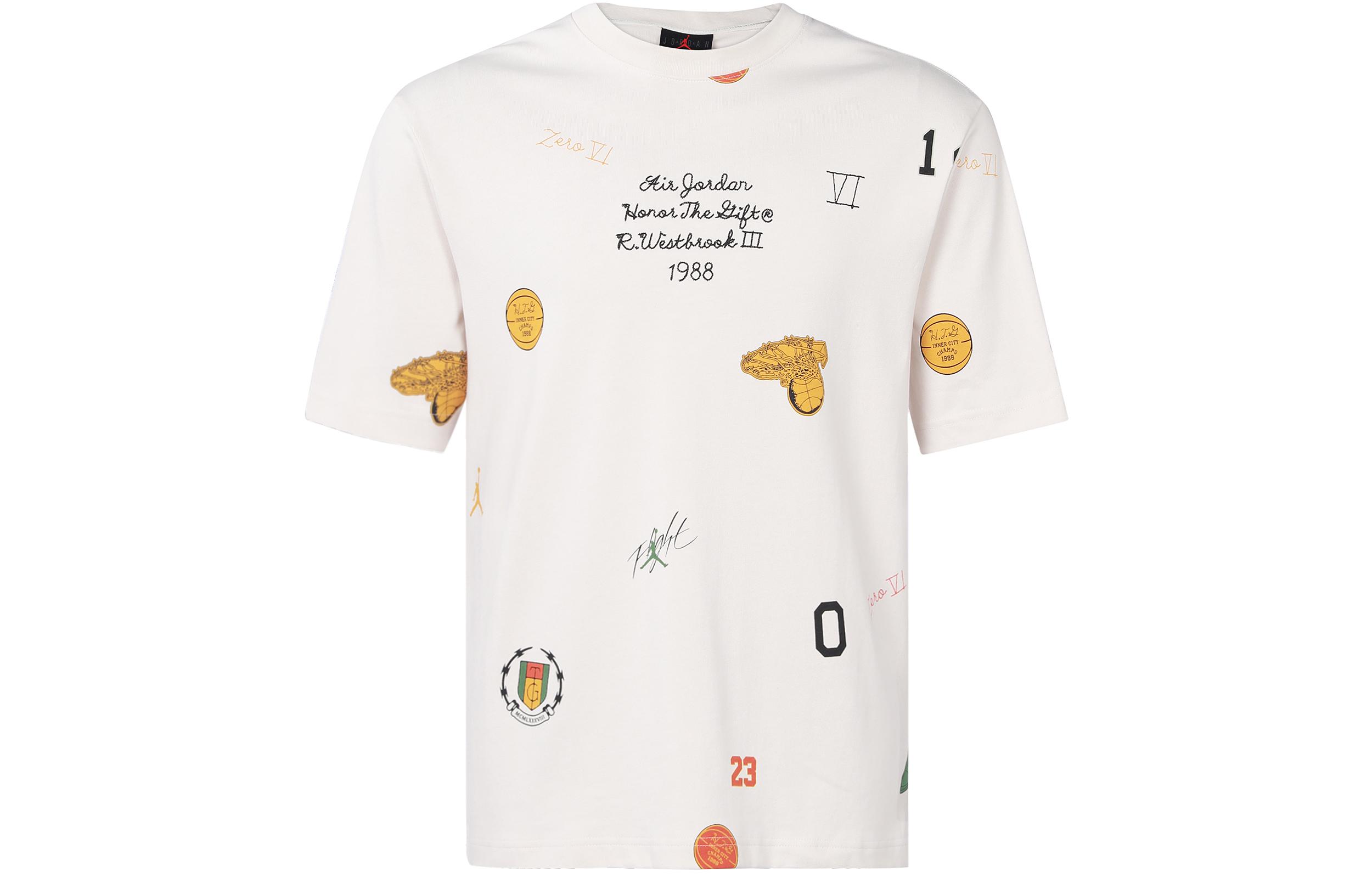 Футболка Jordan x HTG 23SS Азиатская версия Мужская Белая DX6246-030 XXL