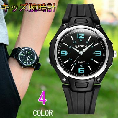 Wristwatch Kids Suitable Boys Girls 50M Waterproof Analog Digital Display Night Light Feature Quartz Collaboration Pool Use Popular Cute Stylish Gift