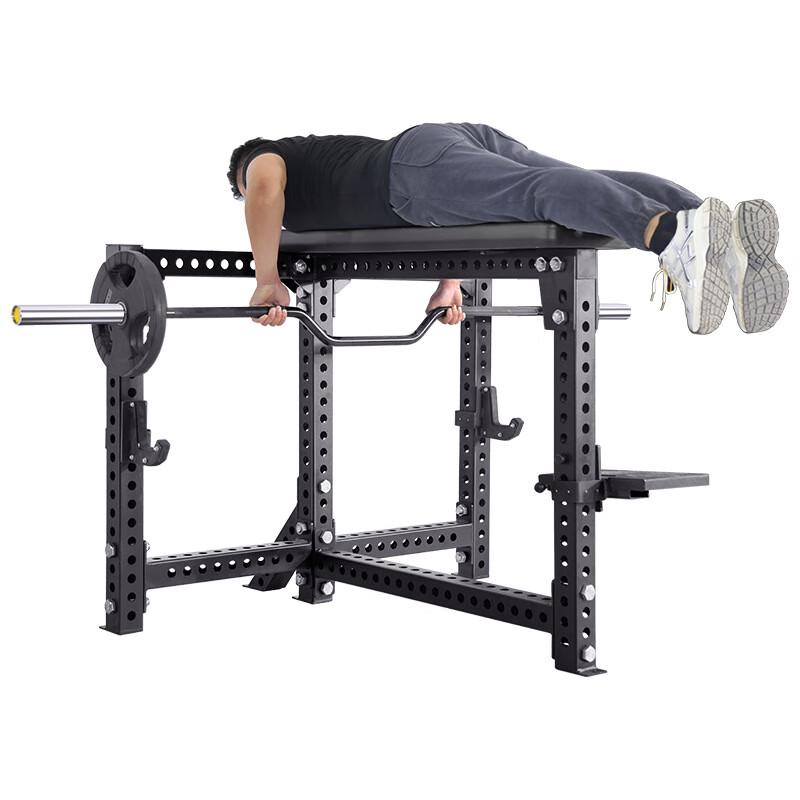 WEZHO Adjustable Commercial Seal Row Barbell Trainer