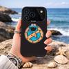 C-Cookie-M-Monster Funny Phone Case For iPhone17,16,15,14,13,12,11,Pro,MAX Gray Matte Silicone Black Cover