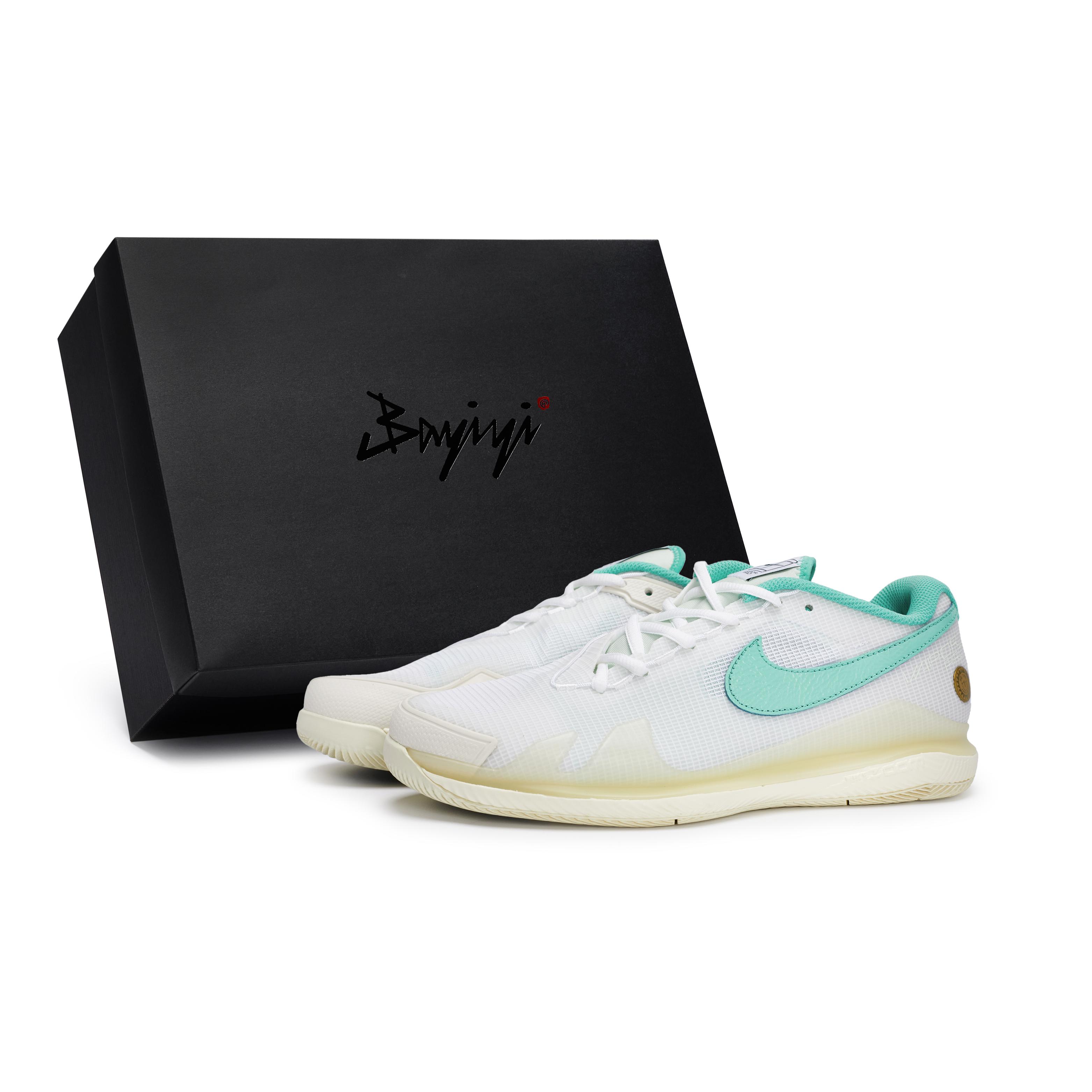 

Nike Air Zoom Vapor Pro 811 Manufacturing Low top Tennis Shoes Unisex White Pink Tiffany HM3705-141(Team80-SBOX) 37.5