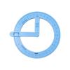 360° Movable Angle Teaching Protractor for Second Grade Students - Right & Acute Angles Drawing Tool