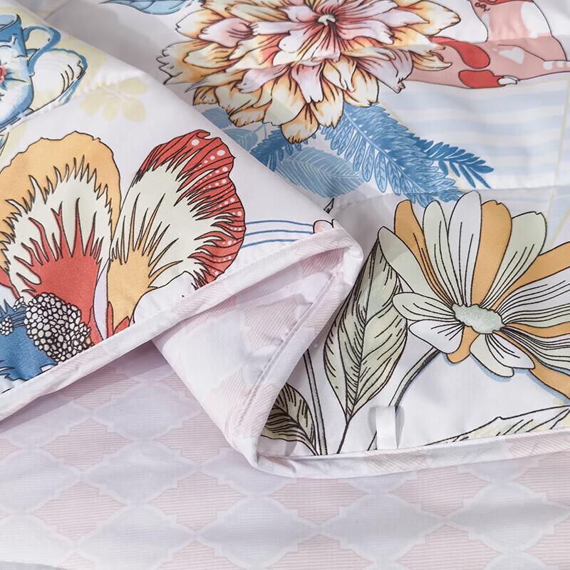 FUANNA Antibacterial Cooling Printed Summer Quilt