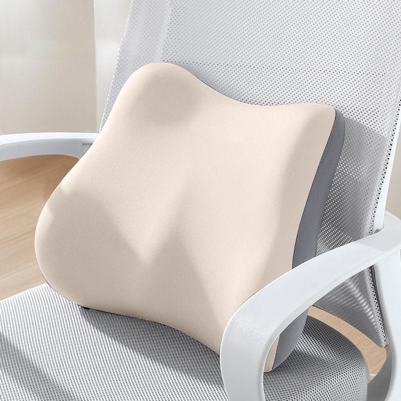 Ergonomic Memory Foam Seat & Lumbar Support Cushion for Office Chair