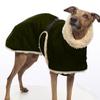 Medium & Large Dog Solid Color Fleece Turtleneck Warm Vest