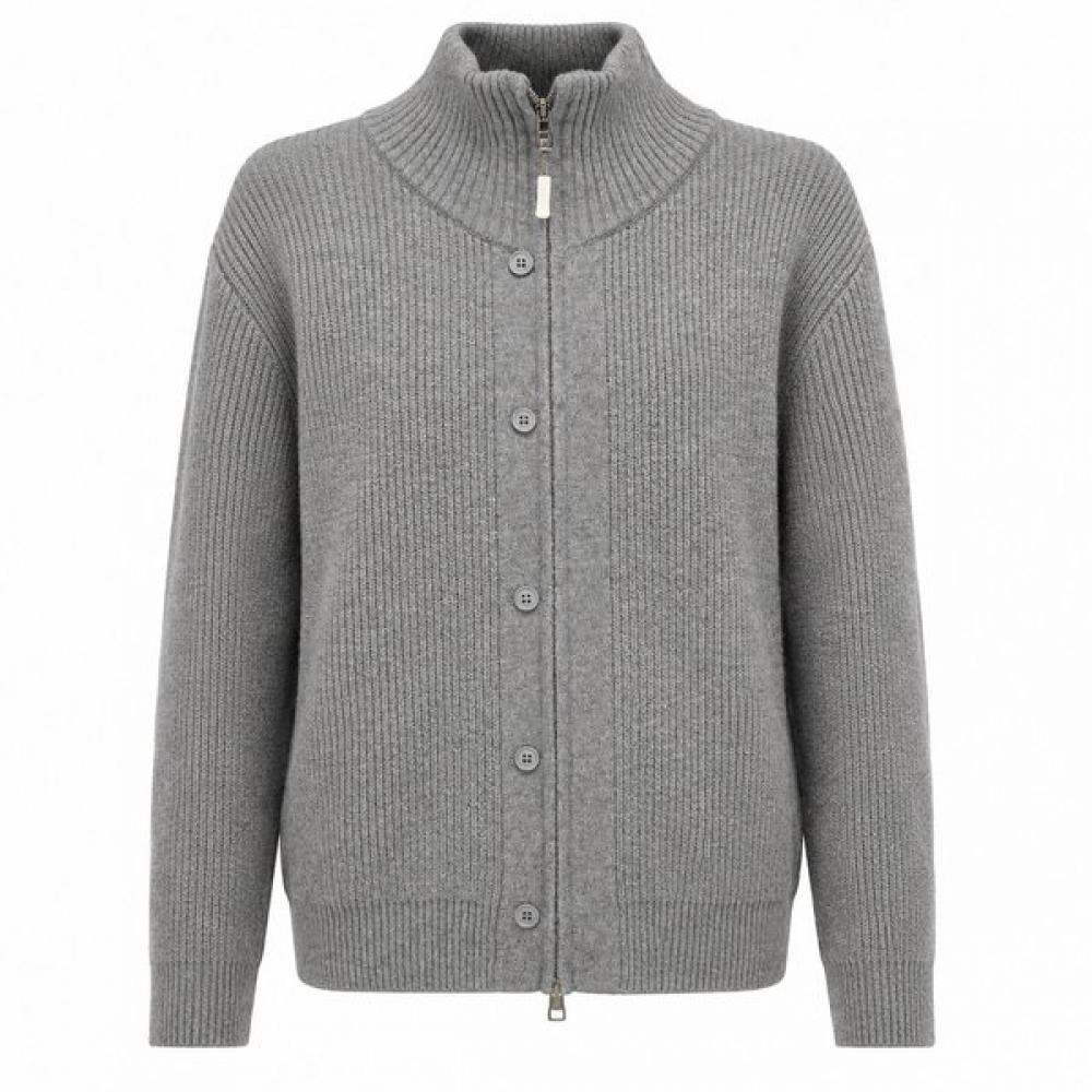 GGPX New York High Neck Zip Up Cardigan Gq8kg016f