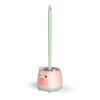 Cute Cartoon Toilet Brush Home Wall Mounted Floor Cleaning Brush