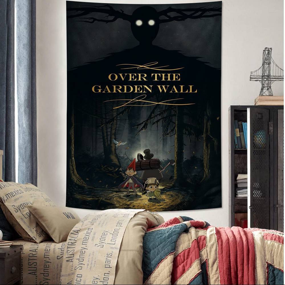 

Anime OOver The GGarden WWall DIY Wall Tapestry For Living Room Home Dorm Decor Wall Art Decor 74x94cm(29x37in)