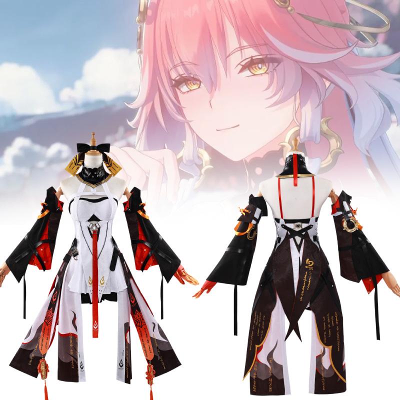 Wuthering Game Waves Character Changli Cosplay Costume Suits Performance Clothes