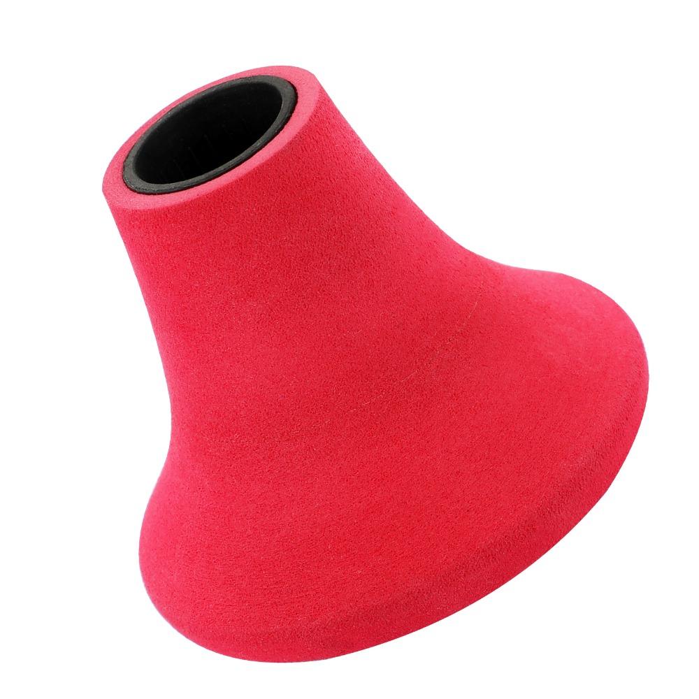 

Portable Non-slip Rod Holder Ball Head Lightweight Butt Cap Absorption Fishing Rod Belly Top For Boat Fishing And Rafting красный