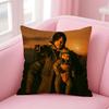 Hot Game DDeath Stranding Cushion Cover Pillowcase Short Plush Invisible Zipper Room Sofa Cushion Cover