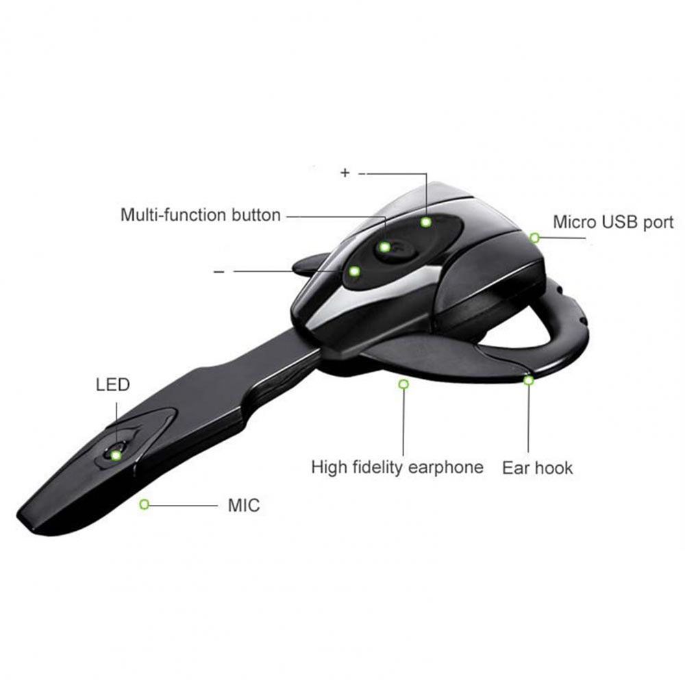 Ear Hook Business Bluetooth Headset Bluetooth Earphones Wireless Headphones Bluetooth Headset