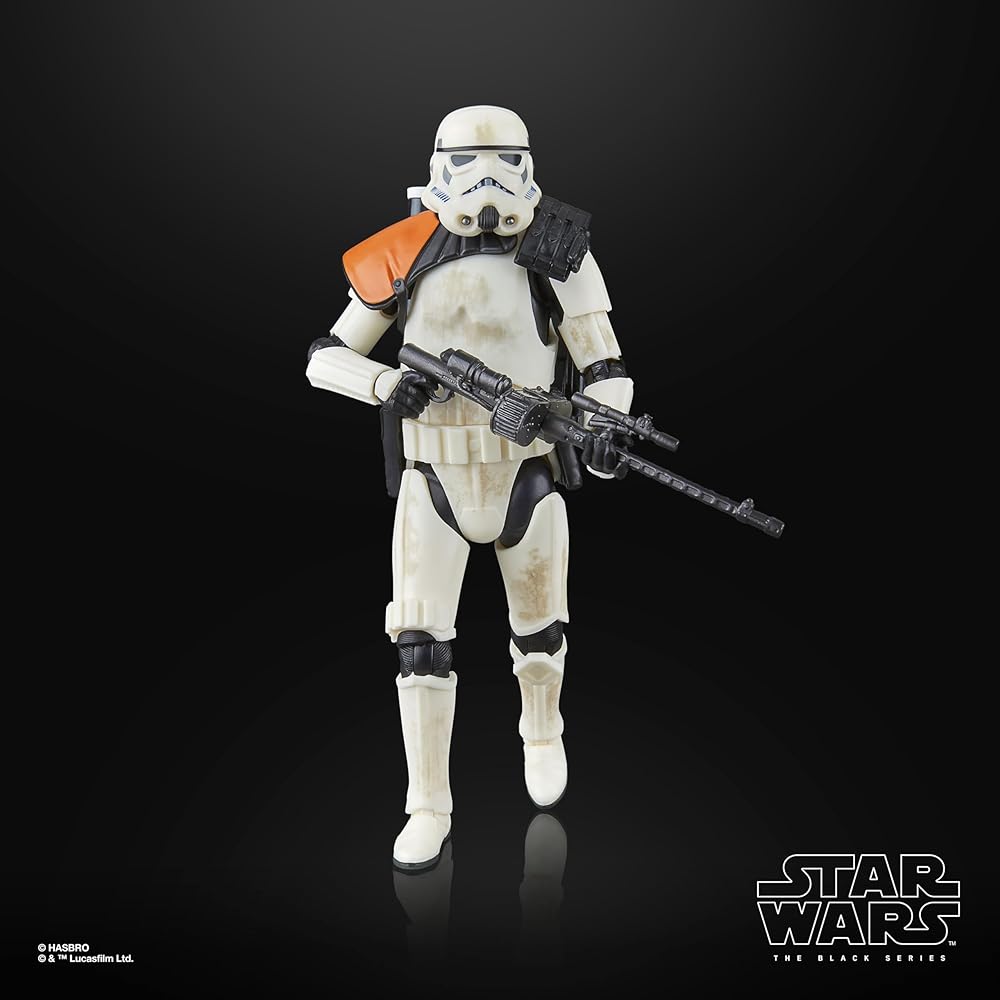 Hasbro Star Wars Black Series Sandtrooper, Star Wars: A New Hope (Episode IV) Premium 15cm Collectible Action Figure G1565, Authentic