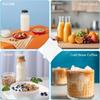 5 Pcs Nut Milk Bag Food Grade Nut Bag Strainer Reble Nylon Cheese Cloth Bag for Straining Mesh Strainer Bag for Fruit Juice Nut Milk Coffee Yogurt