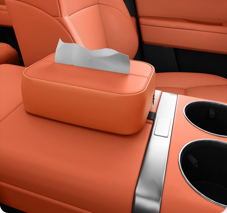 Q07 Tissue Box - New Model Car Armrest and Seat Back Hanging Bag