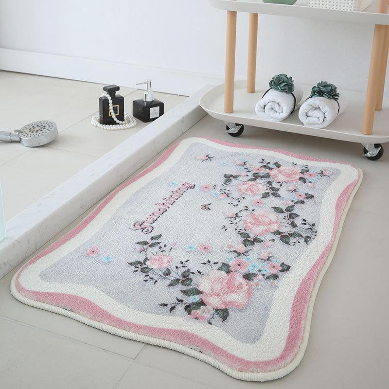 Bathroom Floor Mat Cute Entrance Non Slip Mat Bathroom Door Household Door Mat Entrance Mat