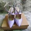 Sandali Donna Traforati Danza Jazz Sexy Tacchi Alti 11cm Punta Acuta Cinturino alla Caviglia Stiletti Scarpe da Club Festa Matrimonio