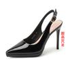 88 Pointed Stiletto High Heels Women's Summer New Sexy Rear Empty High Heels Sandals Single Shoes