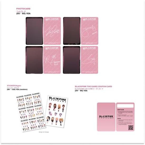 BLACKPINK THE GAME Mask 7 sheets x Jenny Face Mask Pack, 23mL, [Contains Collagen] [Product Code]