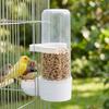 240ML Capacity Bird Water Dispenser Plastic Parrot Drinking Bottle Cage Hanging Feeder  Home Use