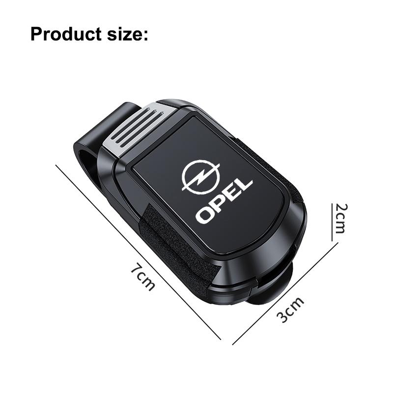 Car Glasses Storage Clip Sun Visor Sunglasses Holder For Opel Astra Grandland Corsa Mokka Frontera Insignia Zafira Vivaro Karl