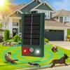 Mini Electronic Ultrasonic Bird Repeller IP66 Waterproof Pigeon Deterrent Strong LED Flashing Pest Controller for Garden Yard