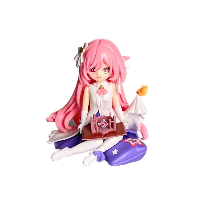 Honkai Impact 3 Bronya Elysia Chibi Pvc Model With Detachable Parts For Collectors Display