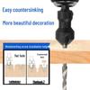 Hexagonal and Tapered Countersink Drill Bits for Woodworking