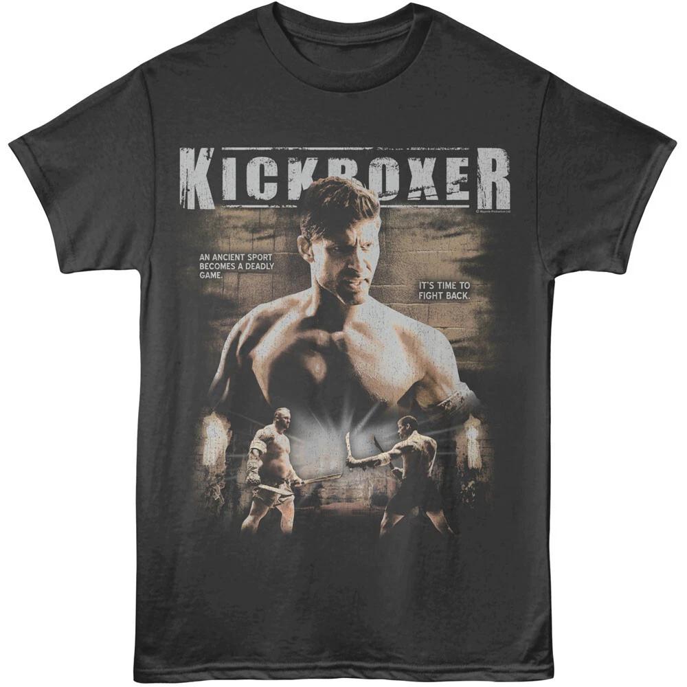 

Kickboxer Movie Fight Scene It s Time To Fight Back Men s T Shirt 4XL