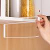 1PC, Hanging Tissue Holder, Punch-free Hanging Rack, Cabinet Lazy Roll Paper Holder, Plastic Wrap Wiping Cloth Holder
