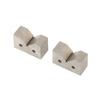 1 Pair Of 2'' X 3/4'' X 1-1/4'' Cast Iron V-Blocks V Block Ground Set