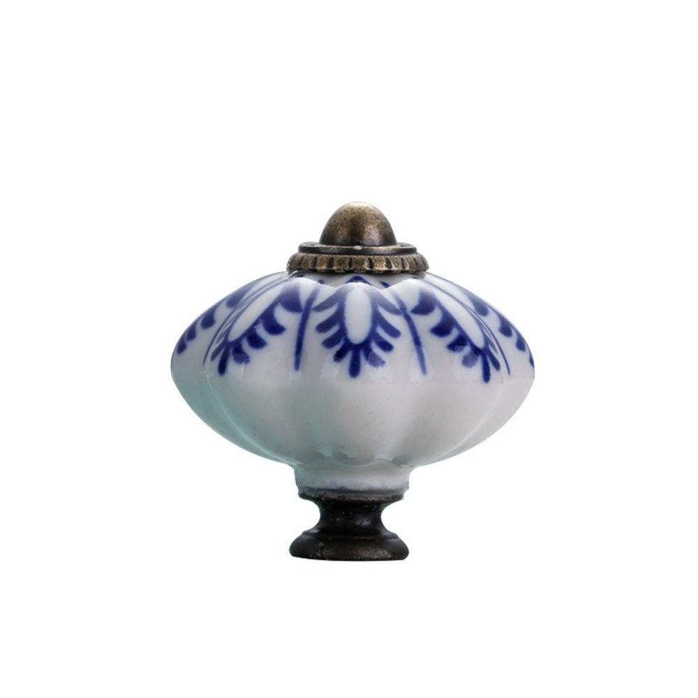 Ceramic Drawer Pulls Pumpkin Shape Furniture Knobs New Decorative Knobs Cabinet Hardware