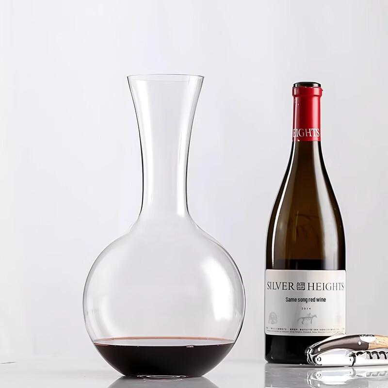 Shangqi Hand-Blown Crystal Glass Syrah Apple Wine Decanter