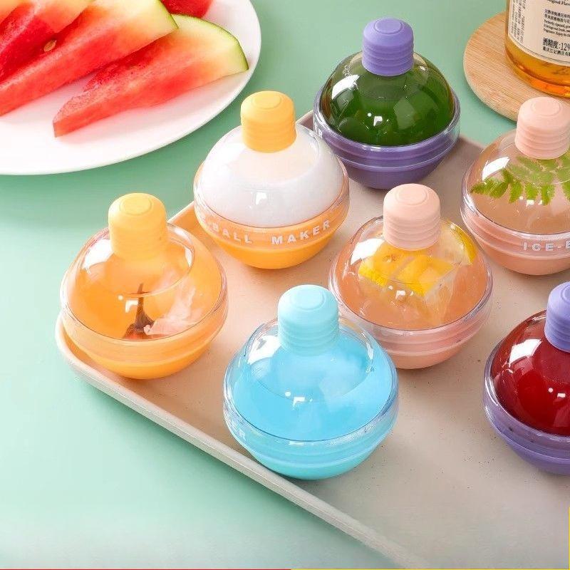 Sphere Ice Cube Mold  Round Ice Ball Maker Silicone Whiskey Ice Tray for Cocktail Party Home Bar Easy Release Leak Proof Slow