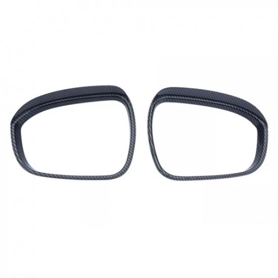 Carbon Fiber Mirror Rain Eyebrow Cover For Mitsubishi Outlander -2025
