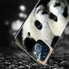 Chinesische Bär Panda Hülle für Apple iPhone 14 11 13 12 Pro Max XR 7 8 + SE 2020 XS 6 6s Plus 5 5s Schwarz Silikon Handyhülle Coque