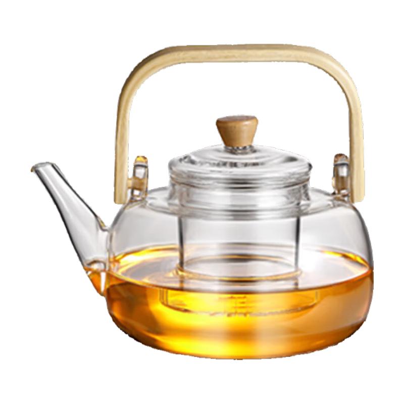 Ranye Heat-Resistant Glass Teapot with Infuser