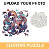 Custom Design A5 3mm Wooden Puzzle 3D Basswood Laser Cut High Precision Crafted Custom Puzzles for Bookshelf Decoration