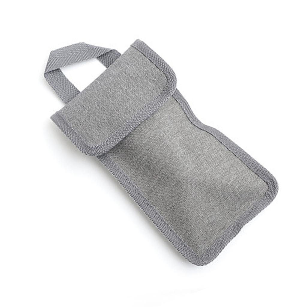 Handheld Tent Spikes Bag Multifunctional 20cm Wide Windproof Portable Tent Spikes Storage Bag Tent Peg Bag for Hiking