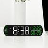 LED Alarm Clock TEMP Humidity Date Week Display Dual Alarm Timer Countdown DST Snooze Auto Dimming 12/24H Digital Table Clock2