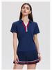 Cai Jue Women's Quick-Dry Short Sleeve Polo for Outdoor Sports & Fitness