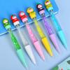 1 Pc Fruit Cute Grain Flowing Sand Rotating Pen Fluent Writing Suitable for Office Work, Brushing Questions, Signing Writing, Diaries, Notes, Studen