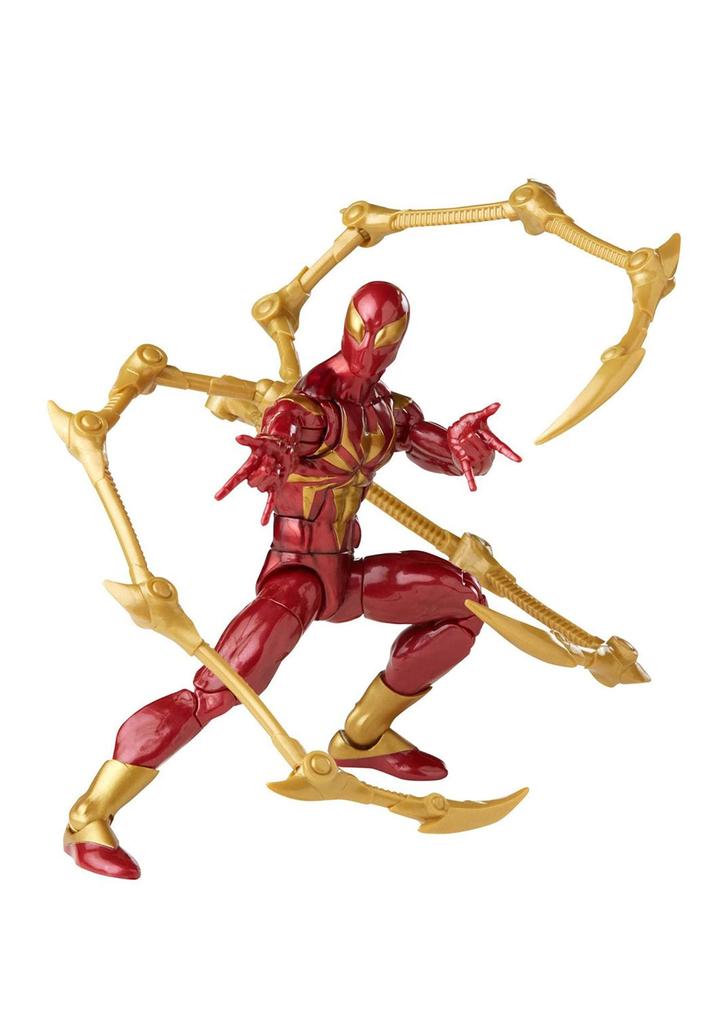 Hasbro Marvel Legends Series 15cm Iron Spider Action Figure Toy with 2 Accessories Multicolor F3455 Spider-Man