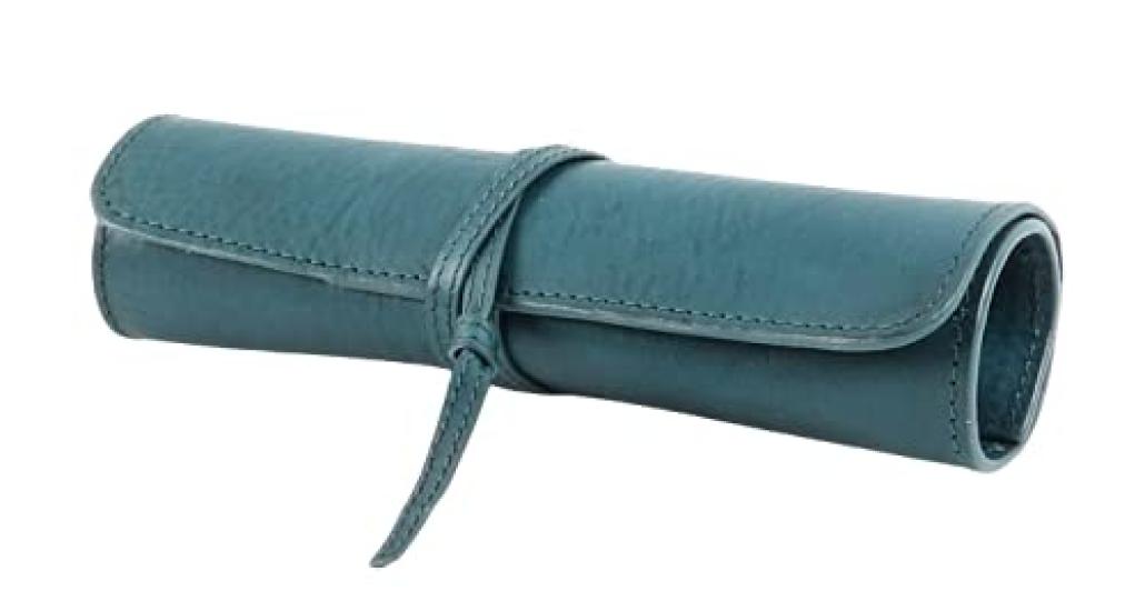 

[Ускорители] Усилители Minerva Box Roll Pen Case Leather Business Card Storage Pen Sheath Hortensia