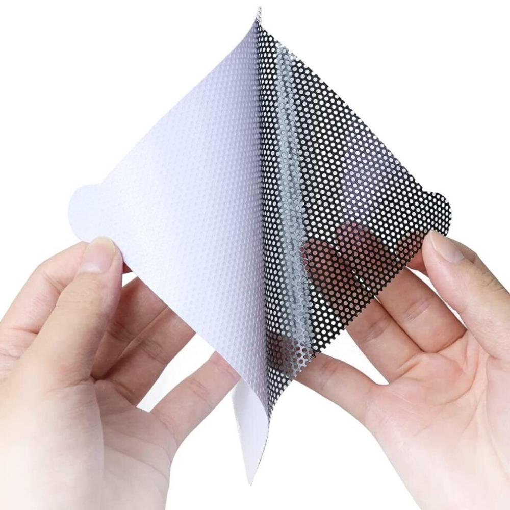 12pcs Waterproof Floor Drain Sticker Mesh Floor Drain Patch Drain Hair Catcher  Kitchen