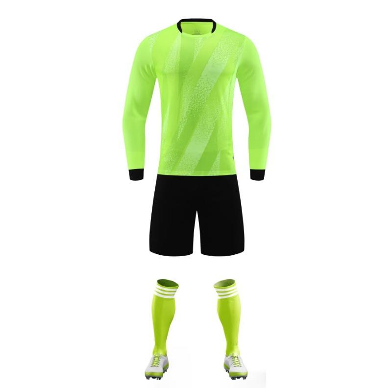 Football Suit Mens Training Suit Suit Personalized Autumn and Winter Adult Childrens Long-sleeved Sports Match Jersey